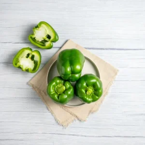 capsicum green rs.15 (1 piece)